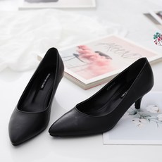 GODSHOE Roel 5公分細跟中跟高跟鞋