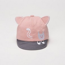 JOY MULTI 孩童貓咪造型拼色球帽