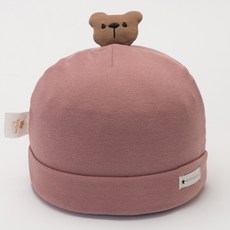 JOY MULTI 兒童小熊造型棉質毛帽
