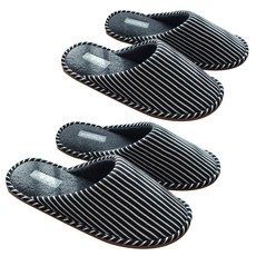 Labellaco LIKE 室內拖鞋組, 黑色