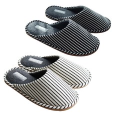 Labellaco Like 室內拖鞋組, 奶油色, 黑色