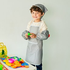 TABLIER 孩童小廚師圍裙組, 混色