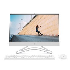 HP 일체형 PC 22-c0139kr (TPC-Q045 i3-9100T 54.6cm 256GB NVMe + 1TB HDD win10) + 키보드 + 마우스 + 동글, 기본형