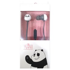 We Bare Bears 熊熊遇見你 角色公仔耳機, 單一商品, 胖達