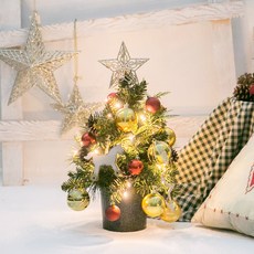 聖誕樹裝飾組合, 綠色 紅色 金