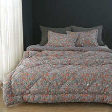 gBEDDING 花朵圖案超細纖維寢具組