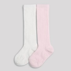 WESOCKS & PAPAMOM 兒童泡芙中筒襪 2雙