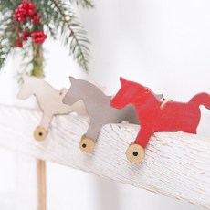 聖誕木馬掛飾組合, 混色