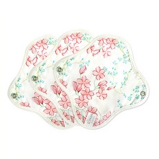 羅漢 真好 艾草染色護墊 Lethe 有機, 1入, 3個