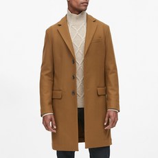 바나나리퍼블릭 남성용 이탈리안 헤링본 탑 코트