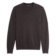 바나나리퍼블릭 남성용 이탈리안 메리노 크루넥 스웨터