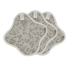 LOHAN Luna Gray棉布護墊, 1件, 3個