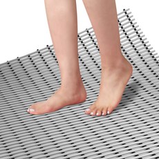 SHABATH 高級防滑墊 阻擋型, 灰色的, 1個