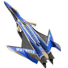 반다이 마크로스 델타 12 VF-31J 지크프리드 35주년 기념컬러 프라모델, 1개