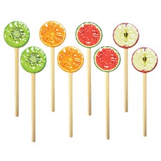 misoro 甜蜜水果原子筆 1330, 隨機出貨, 8個