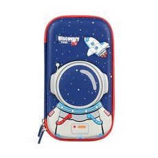 인디호주 3D 멀티 펜슬 파우치 L, 우주, 1개