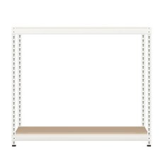 FOLDONS Korea Angle Easy and Quick 組裝架 2 層 1200 x 450 x 900 cm, 白色的