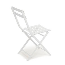 신원 컬러플 접이식 의자, 화이트, 1개