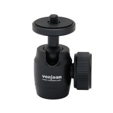 vonjean 迷你萬向球型雲台, VD-131G, 1個