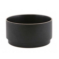 ERATO 韓國製 OReum 沙拉碗 167 x 155 x 85 mm, 1個, 黑色
