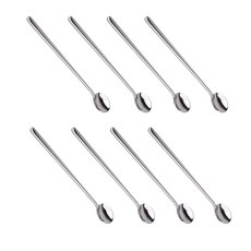 Bloom at home 不鏽鋼長勺, 單色, 8個