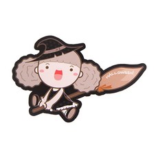 봄91 국산 할로윈 꼬마마녀사탕꽂이, 혼합 색상, 100개