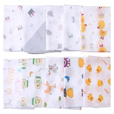 BeBeOne 孩童無螢光印花手帕組 20入