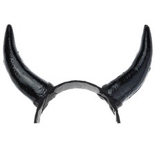 PartyPang DO惡魔髮箍 中, 黑色, 1個