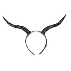 派對Pang DO Real長角髮箍, 黑色的, 1個