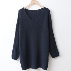 BONBONSTORY 孕婦V領薄針織上衣