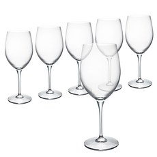 Bormioli Rocco 頂級No6夏多內葡萄酒杯, 590ml, 6個