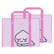 카카오프렌즈 부직포백 어피치 2p, 랜덤 발송