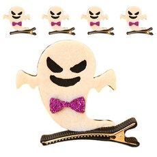 Wow Party Korea 萬聖節幽靈髮夾, 混合顏色, 5個