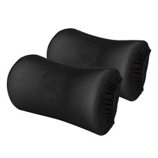 7Do 三S 記憶棉頸枕 I-601MS 2入, 黑色, 2個