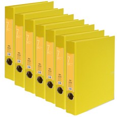 Dream Industrial 鐵路活頁夾 7cm, 黃色, 7入