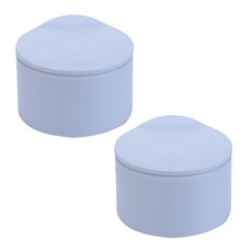 Berry Goose 圓形一鍵式垃圾桶, 藍色, 2個