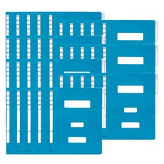 DREAM pp信息文件5張, 藍色, 7入