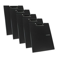 DREAM 顏色收集器剪貼板 A4, 黑色, 5入