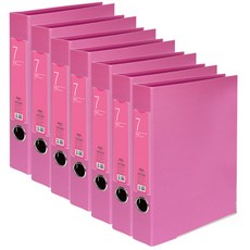 Dream Industrial 鐵路活頁夾 7cm, 粉色, 7入