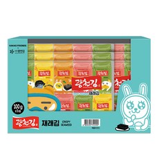 광천김 카카오프렌즈 재래 도시락김, 800g, 1세트