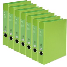 Dream Industrial 鐵路活頁夾 7cm, 淺綠色, 7入