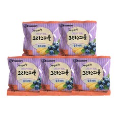 脆皮夾心捲 100g, 藍莓口味, 5包