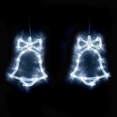 LED雪花燈 窗簾型聖誕樹燈 + 閃爍電源插孔, 透明線 + 白色, 80cm, 1個