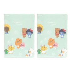 카카오프렌즈 리틀 2020년 먼슬리 플래너 2p, 민트