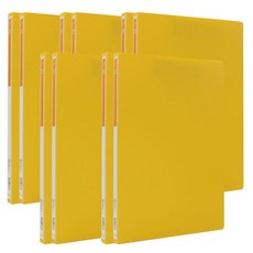 Dream Dream PP 槓桿文件 A4 2p, Yellow, 5入