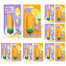 miilk 玉米橡皮擦 2入, 混色, 6套