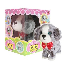 GIDEON 模仿我說話的狗狗玩偶, 27厘米, 混色