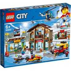 LEGO 樂高 城市系列 冬季滑雪度假村 60203, 混色