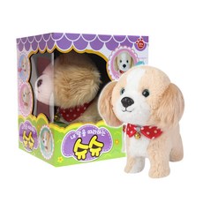 GIDEON Chou Shu 模仿我說話的狗狗玩偶, 27厘米, 混色