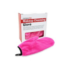 DERMAFiX 卸妝清潔手套, 粉色的, 1個